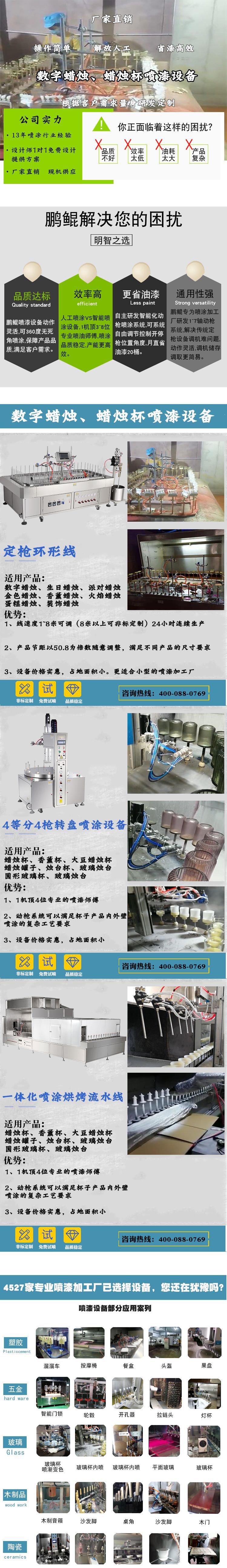 蠟燭噴漆設備