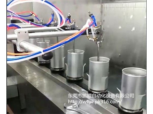 玻璃瓶內(nèi)外噴漆自動上下料噴涂線解決方案