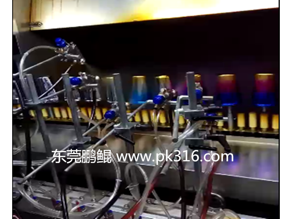 玻璃杯自動化噴涂生產(chǎn)線
