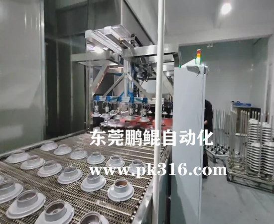 一家噴涂設備配套自動化上下料全面取代人工廠家