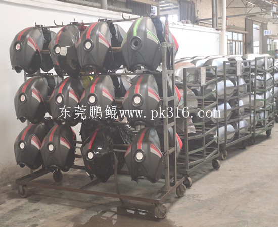 摩托車外殼自動噴漆生產(chǎn)線