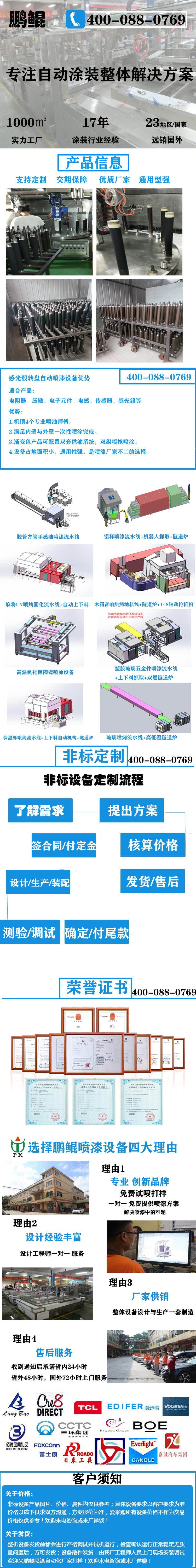 感光轂轉(zhuǎn)盤自動噴漆設(shè)備