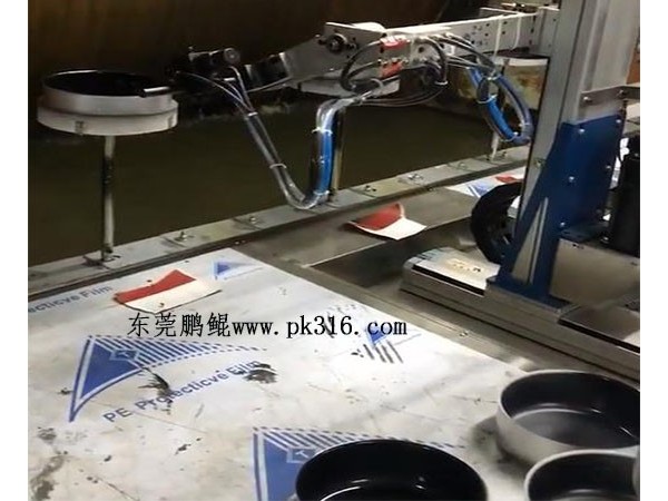 佛山不粘鍋自動噴漆生產(chǎn)線有什么特點
