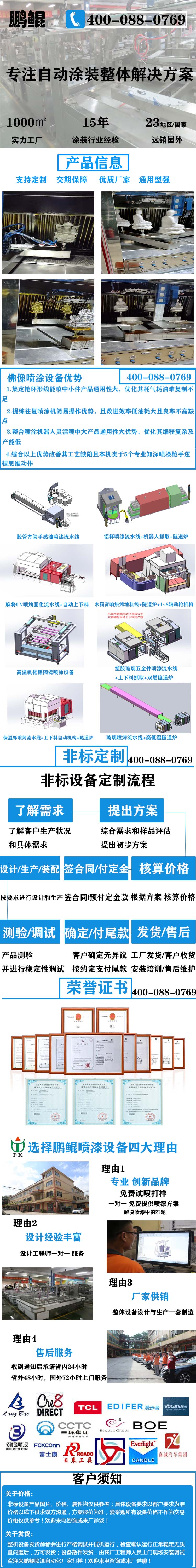 佛像三工位六軸聯(lián)動(dòng)噴漆設(shè)備