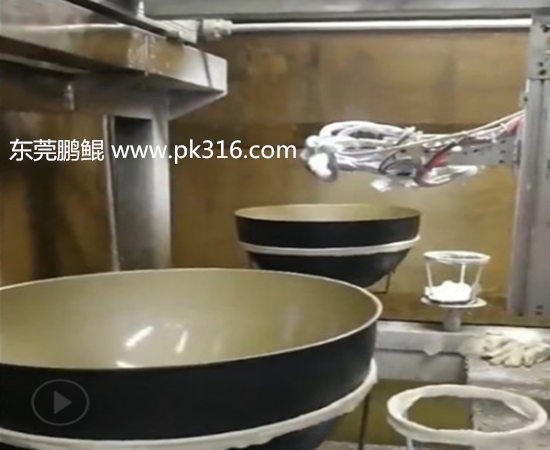 五金燈罩自動噴漆機1