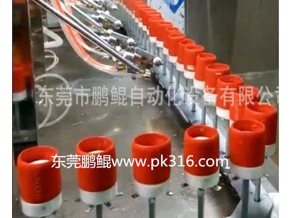 硅膠產(chǎn)品噴涂自動線