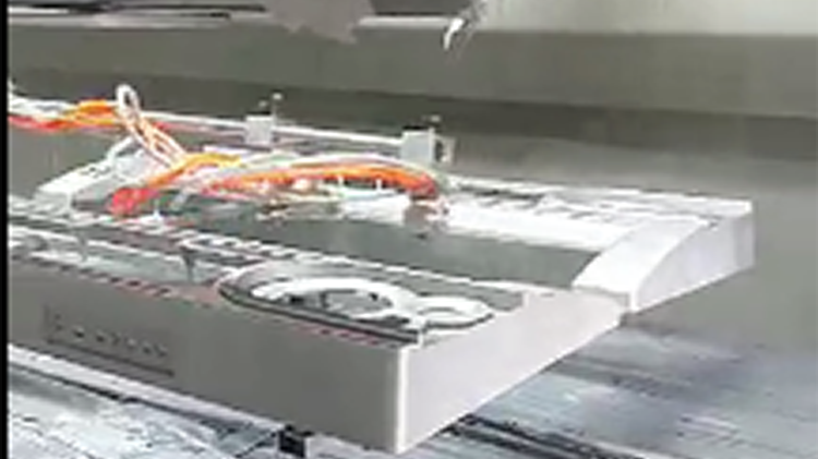 電子琴地軌式噴烤流水線