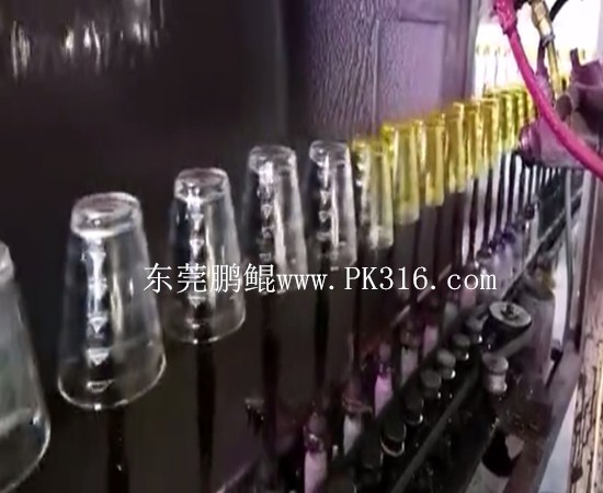 玻璃杯三噴三烤噴漆機(jī) (2)