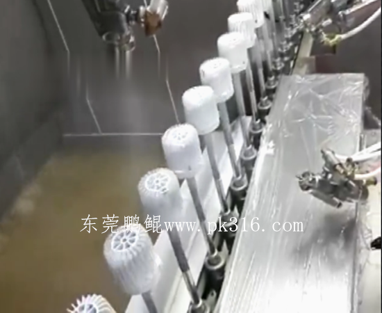 塑膠噴漆設(shè)備流水線
