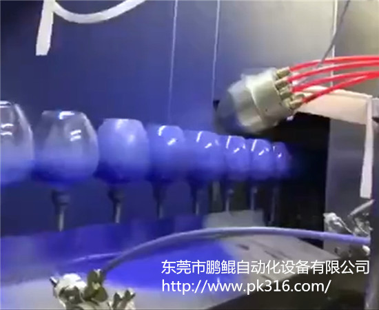 塑料玻璃杯子自動(dòng)噴漆機(jī).